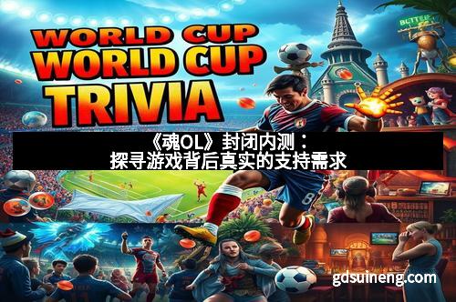 《魂OL》封闭内测：探寻游戏背后真实的支持需求